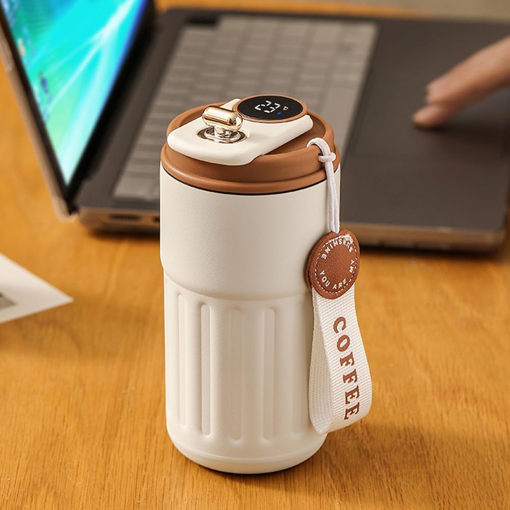 JUGTE Coffee Mug Cup Digital Display